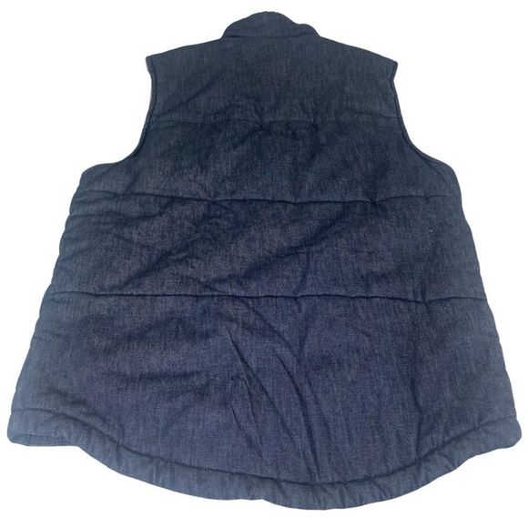 Levi's Thermore Snap Vest With Sherpa Collar - Sz Small - Picture 4 of 10